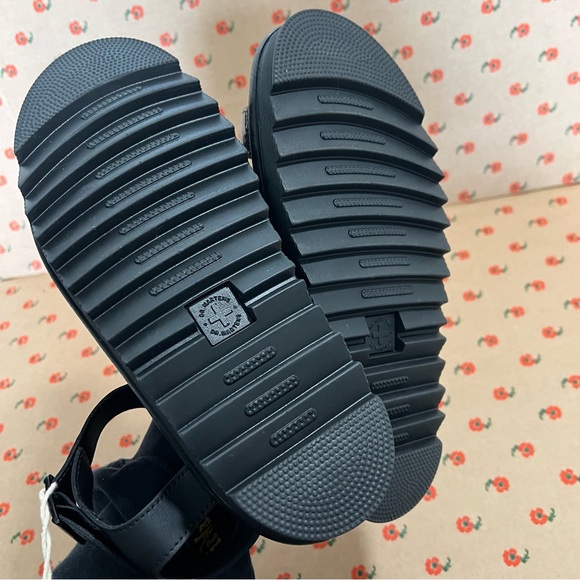 Dr. Martens BLAIRE WOMEN'S WILD CROC LEATHER SANDALS 9 - Picture 7 of 10